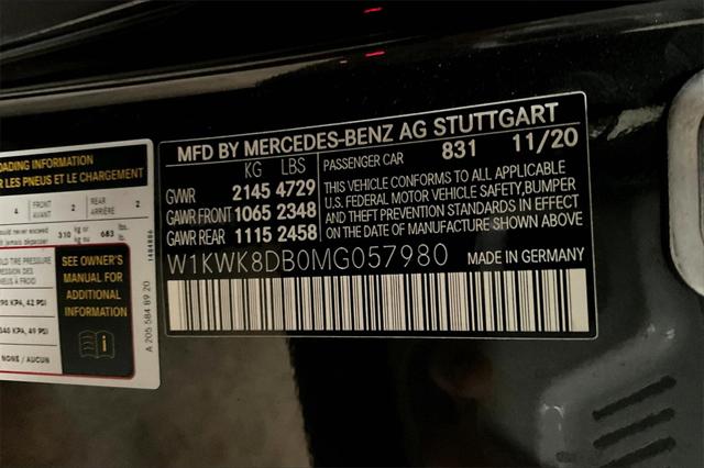 2021 Mercedes-Benz C-CLASS C 300 Cabriolet