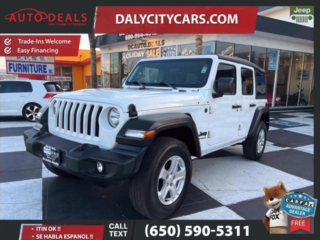 2022 Jeep Wrangler Unlimited Sport S 4x4 for sale in Daly City, CA
