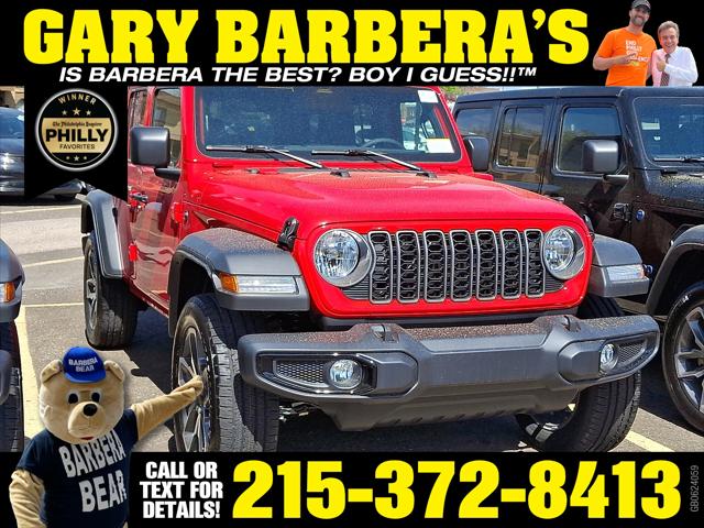 2025 Jeep Wrangler 4xe WRANGLER 4-DOOR SPORT S 4xe