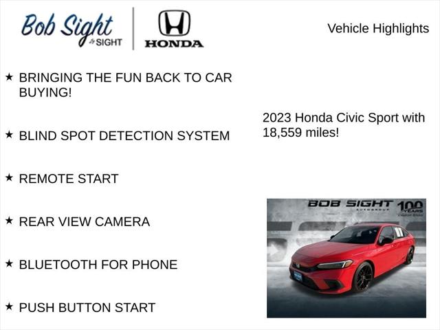 2023 Honda Civic Sport Sedan