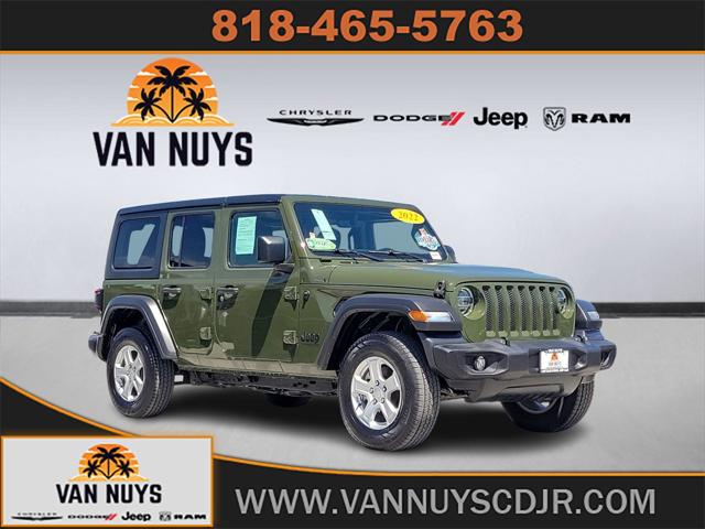 2022 Jeep Wrangler Unlimited Sport S 4x4