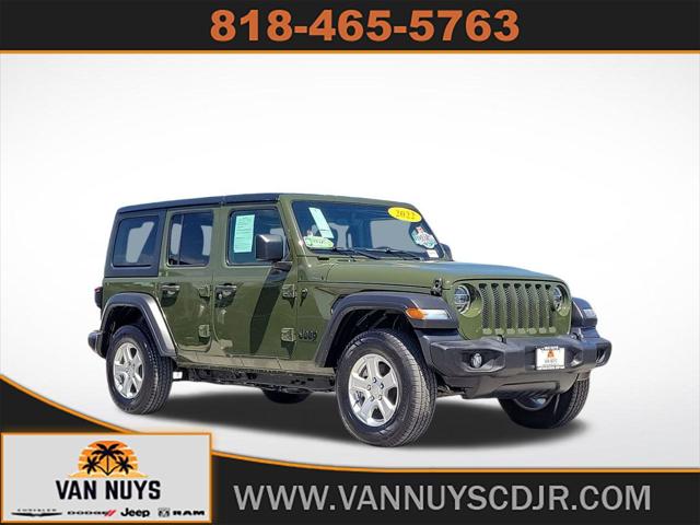2022 Jeep Wrangler Unlimited Sport S 4x4