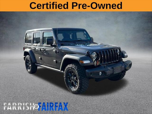 2021 Jeep Wrangler Unlimited Willys 4x4