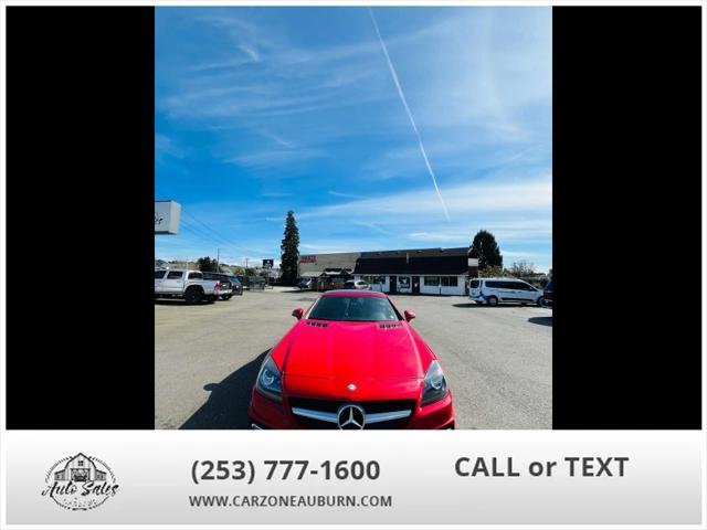 2016 Mercedes-Benz SLK SLK 300 SLK 300 Roadster 2D for sale in North Auburn, WA