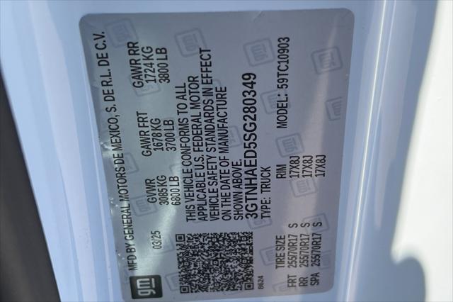 2025 GMC Sierra 1500 2WD Regular Cab Long Box Pro