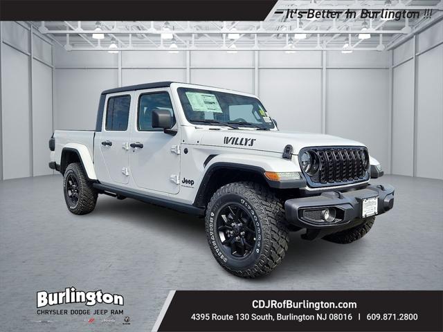 2025 Jeep Gladiator GLADIATOR WILLYS 4X4 2025 Jeep Gladiator GLADIATOR WILLYS 4X4