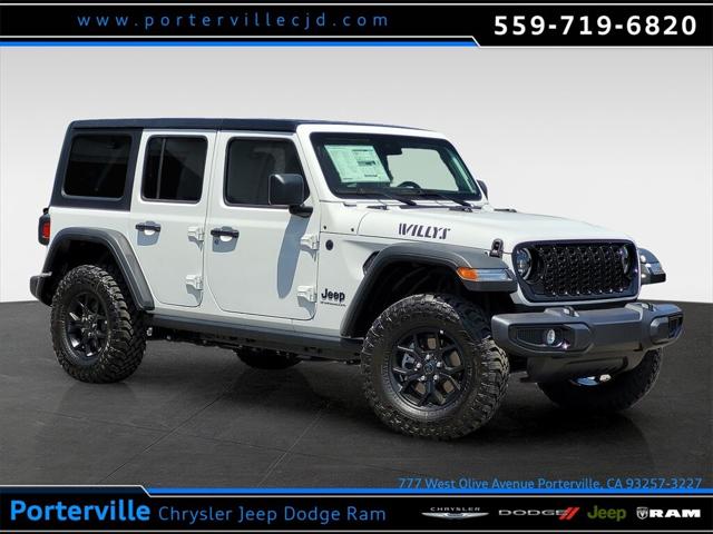 2025 Jeep Wrangler WRANGLER 4-DOOR WILLYS 2025 Jeep Wrangler WRANGLER 4-DOOR WILLYS