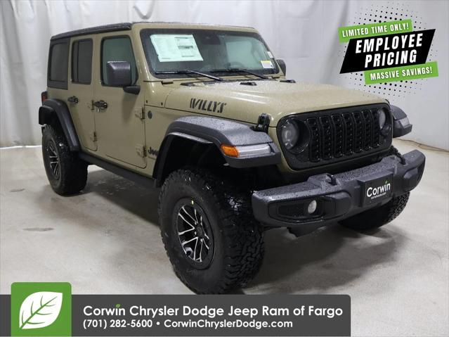 2025 Jeep Wrangler WRANGLER 4-DOOR WILLYS