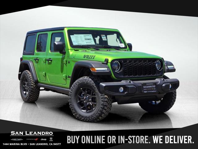 2025 Jeep Wrangler WRANGLER 4-DOOR WILLYS 2025 Jeep Wrangler WRANGLER 4-DOOR WILLYS