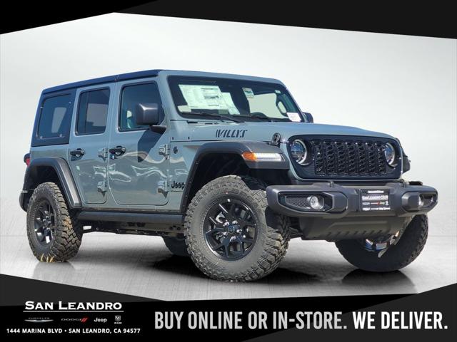 2025 Jeep Wrangler WRANGLER 4-DOOR WILLYS 2025 Jeep Wrangler WRANGLER 4-DOOR WILLYS