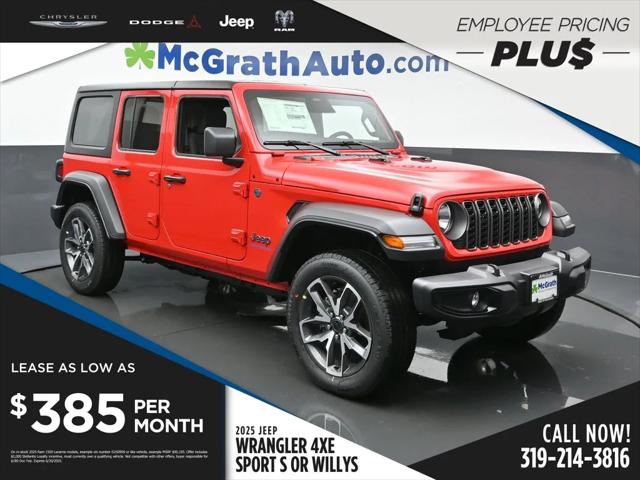 2025 Jeep Wrangler 4xe WRANGLER 4-DOOR SPORT S 4xe