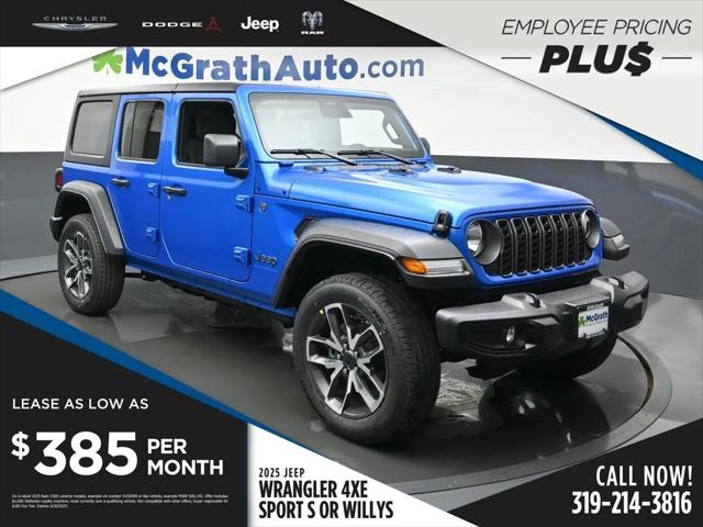 2025 Jeep Wrangler 4xe WRANGLER 4-DOOR SPORT S 4xe