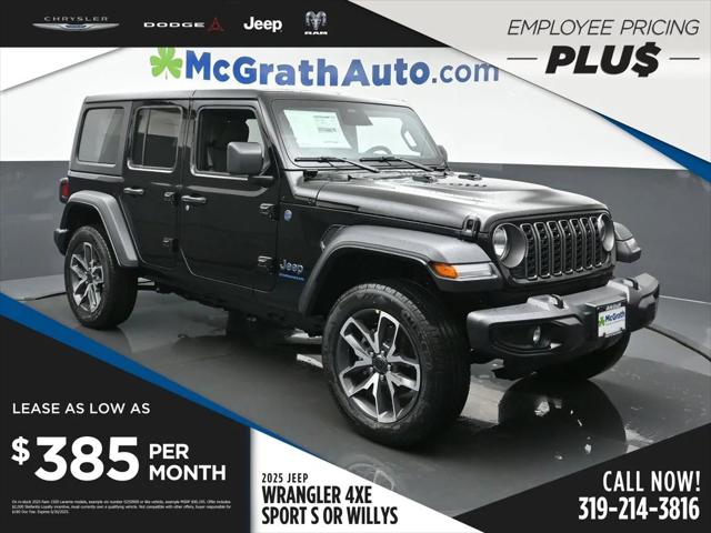 2025 Jeep Wrangler 4xe WRANGLER 4-DOOR SPORT S 4xe