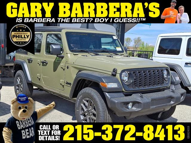 2025 Jeep Wrangler WRANGLER 4-DOOR SPORT S