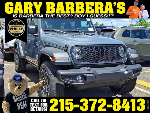 2025 Jeep Wrangler 4xe WRANGLER 4-DOOR SPORT S 4xe