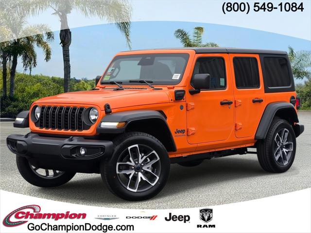 2025 Jeep Wrangler 4xe WRANGLER 4-DOOR SPORT S 4xe