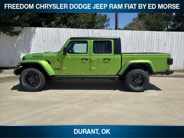 2025 Jeep Gladiator GLADIATOR WILLYS 4X4 2025 Jeep Gladiator GLADIATOR WILLYS 4X4