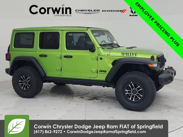 2025 Jeep Wrangler WRANGLER 4-DOOR WILLYS