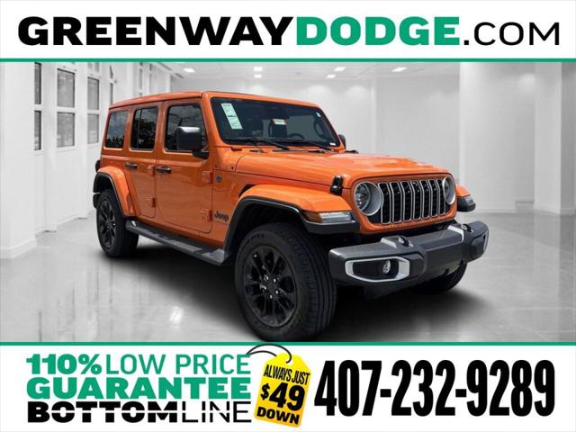 2025 Jeep Wrangler 4xe WRANGLER 4-DOOR SAHARA 4xe