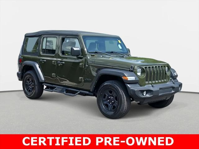 2022 Jeep Wrangler Unlimited Sport 4x4