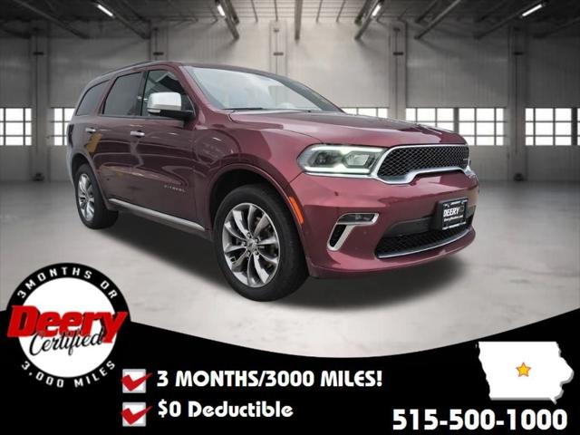 2021 Dodge Durango Citadel Anodized Platinum