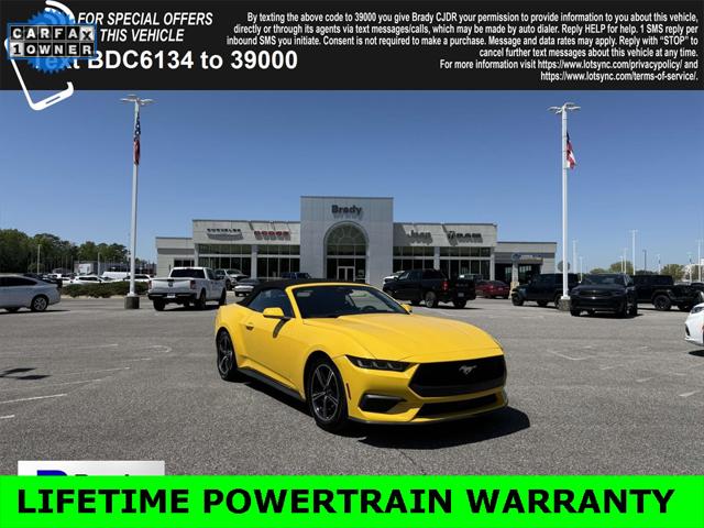 2024 Ford Mustang EcoBoost Convertible