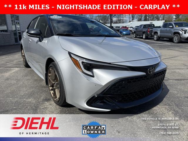 2025 Toyota Corolla Hatchback Nightshade Edition