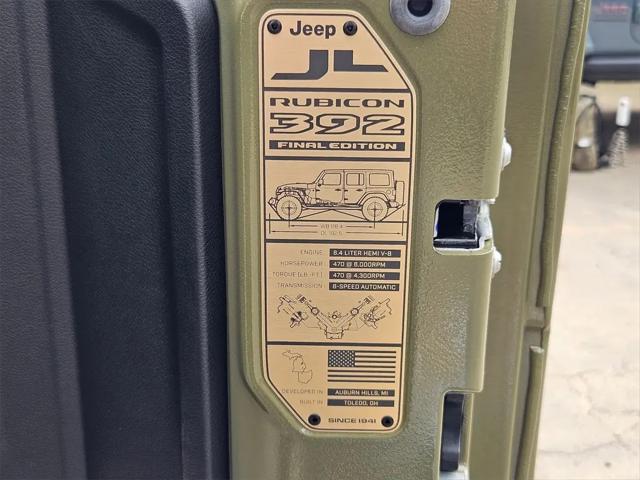 2025 Jeep Wrangler 4-Door Rubicon 392 Final Edition 4x4