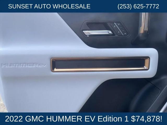 2022 GMC HUMMER EV Edition 1