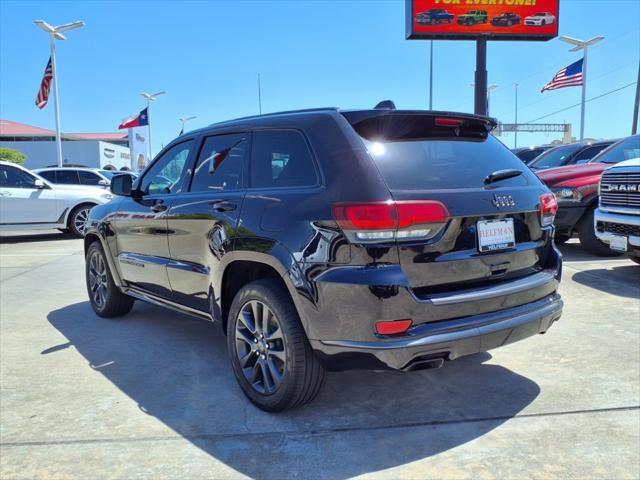 2018 Jeep Grand Cherokee High Altitude 4x2