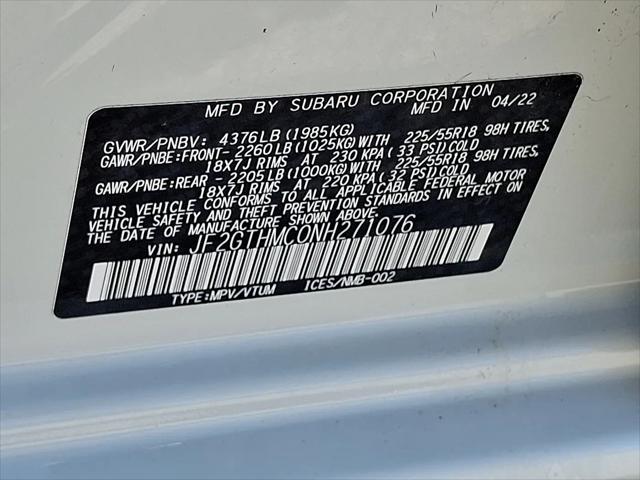 2022 Subaru Crosstrek Limited