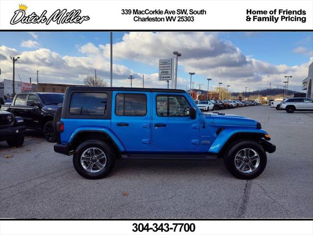 2022 Jeep Wrangler Unlimited Sahara 4x4 2022 Jeep Wrangler Unlimited Sahara 4x4