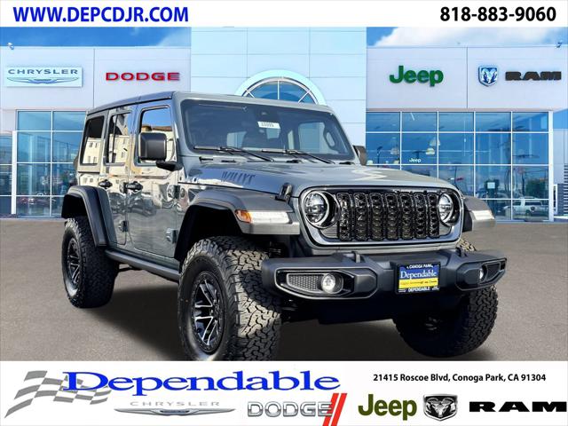 2025 Jeep Wrangler WRANGLER 4-DOOR WILLYS 2025 Jeep Wrangler WRANGLER 4-DOOR WILLYS