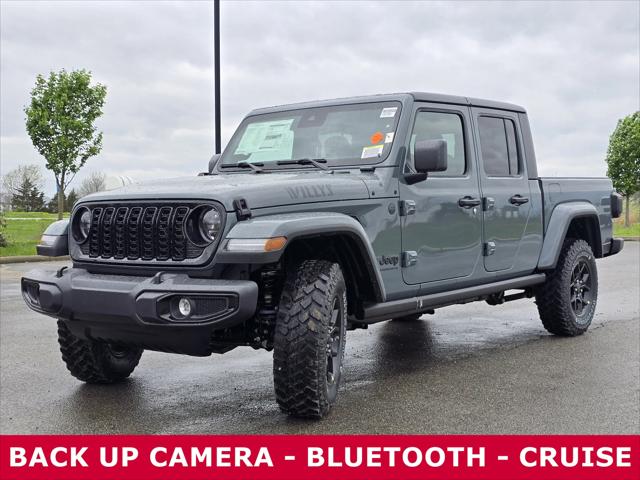 2025 Jeep Gladiator GLADIATOR WILLYS 4X4 2025 Jeep Gladiator GLADIATOR WILLYS 4X4