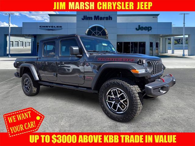 2025 Jeep Gladiator GLADIATOR RUBICON 4X4 2025 Jeep Gladiator GLADIATOR RUBICON 4X4