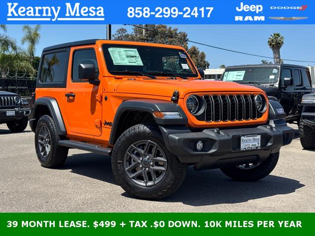 2025 Jeep Wrangler WRANGLER 2-DOOR SPORT S 2025 Jeep Wrangler WRANGLER 2-DOOR SPORT S
