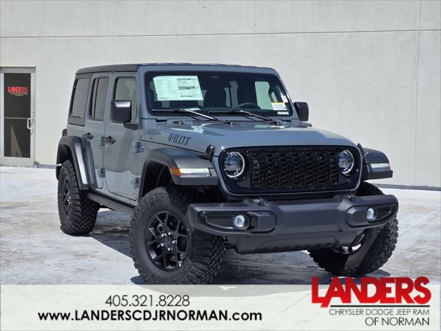 2025 Jeep Wrangler 4xe WRANGLER 4-DOOR WILLYS 4xe