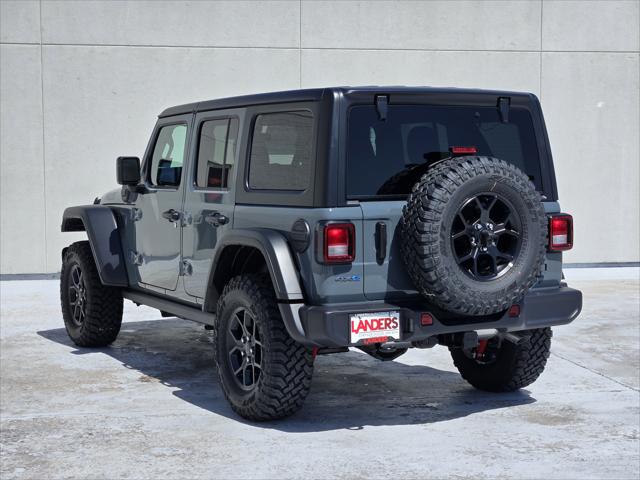 2025 Jeep Wrangler 4xe WRANGLER 4-DOOR WILLYS 4xe