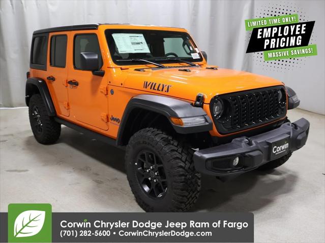 2025 Jeep Wrangler 4xe WRANGLER 4-DOOR WILLYS 4xe
