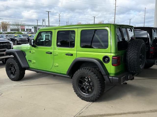 2025 Jeep Wrangler WRANGLER 4-DOOR WILLYS 2025 Jeep Wrangler WRANGLER 4-DOOR WILLYS