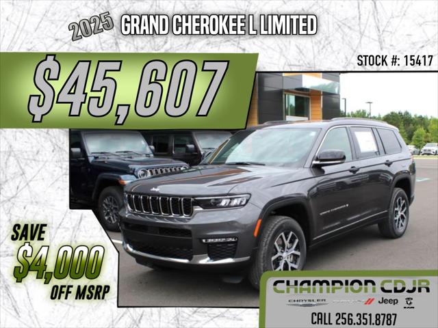 2025 Jeep Grand Cherokee GRAND CHEROKEE L LIMITED 4X2