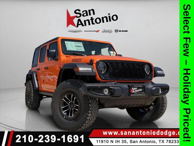 2025 Jeep Wrangler WRANGLER 4-DOOR WILLYS 2025 Jeep Wrangler WRANGLER 4-DOOR WILLYS