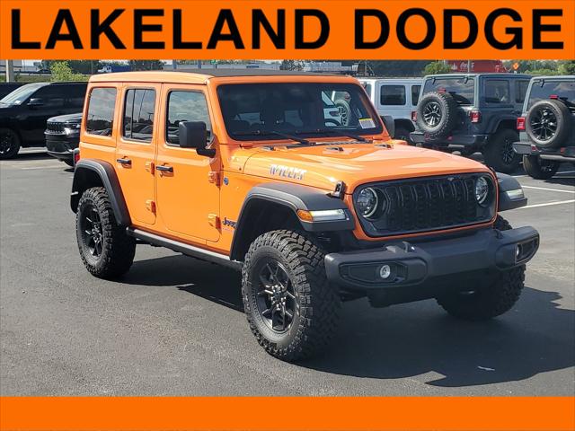 2025 Jeep Wrangler 4xe WRANGLER 4-DOOR WILLYS 4xe