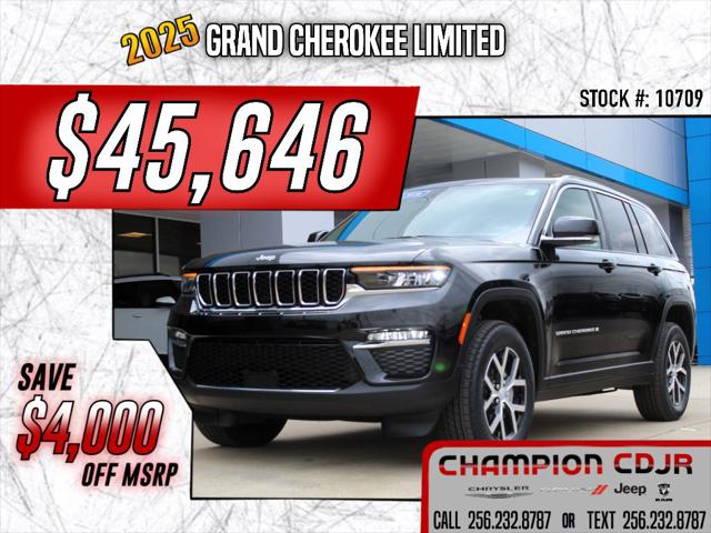 2025 Jeep Grand Cherokee GRAND CHEROKEE LIMITED 4X4