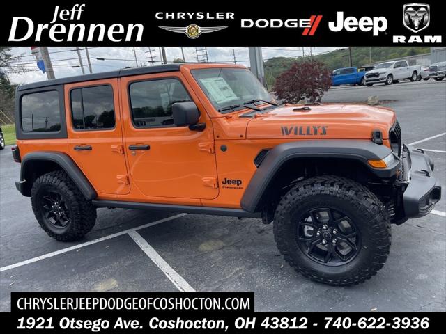 2025 Jeep Wrangler WRANGLER 4-DOOR WILLYS 2025 Jeep Wrangler WRANGLER 4-DOOR WILLYS