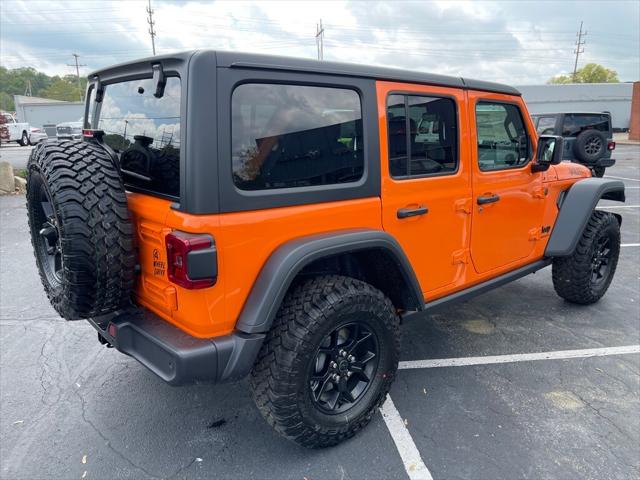 2025 Jeep Wrangler WRANGLER 4-DOOR WILLYS 2025 Jeep Wrangler WRANGLER 4-DOOR WILLYS