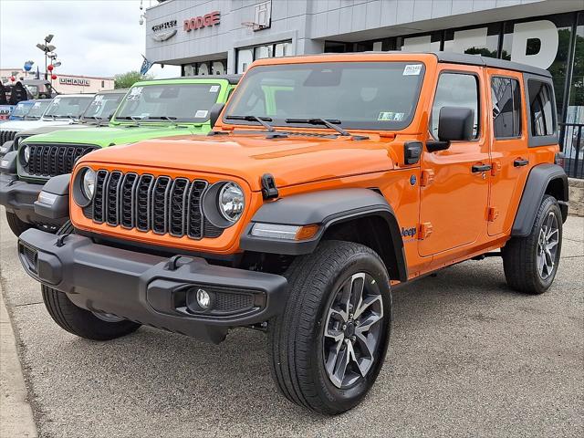 2025 Jeep Wrangler 4xe WRANGLER 4-DOOR SPORT S 4xe