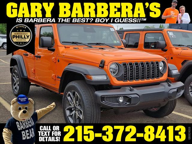 2025 Jeep Wrangler 4xe WRANGLER 4-DOOR SPORT S 4xe