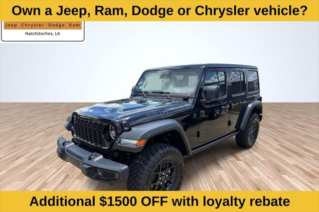 2025 Jeep Wrangler WRANGLER 4-DOOR WILLYS 2025 Jeep Wrangler WRANGLER 4-DOOR WILLYS