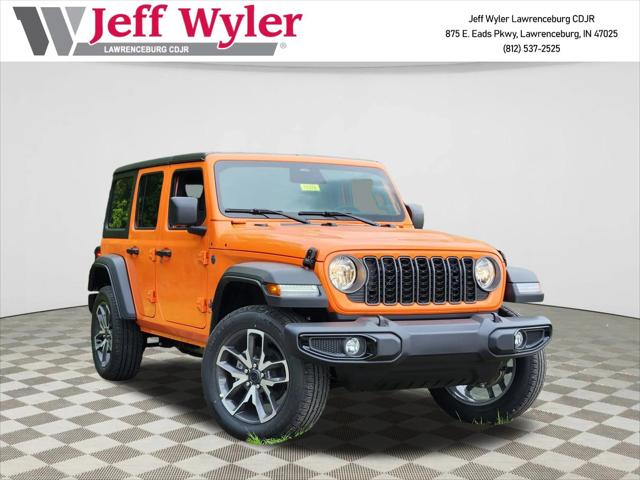 2025 Jeep Wrangler 4xe WRANGLER 4-DOOR SPORT S 4xe